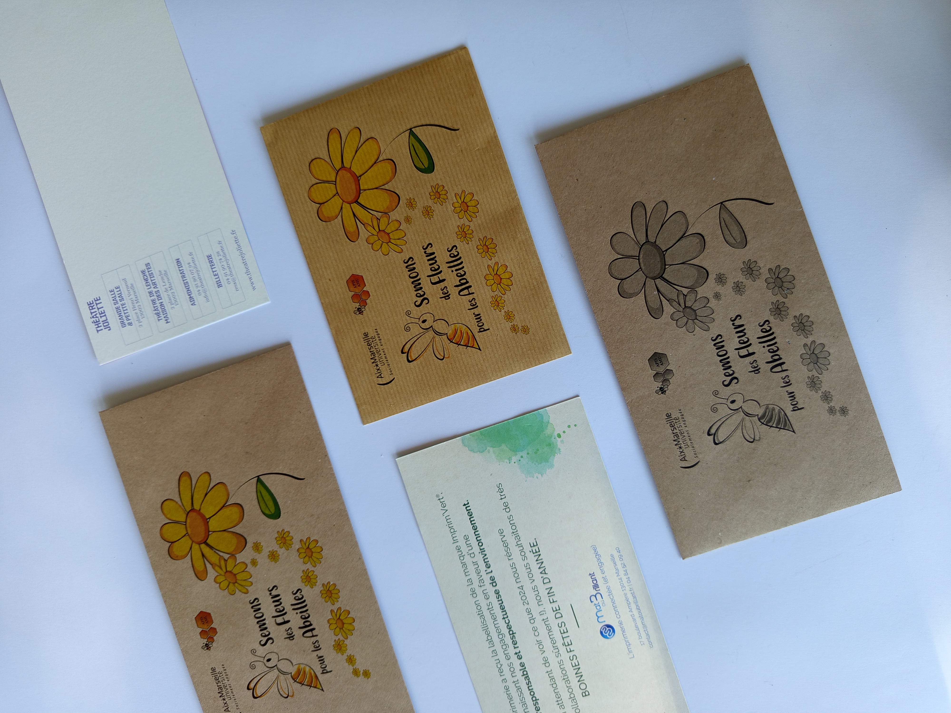 Impression enveloppes professionnelles Aix-Marseille Université
